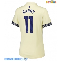 Camisa de time de futebol Everton Thierno Barry #11 Replicas 2º Equipamento Feminina 2025-26 Manga Curta